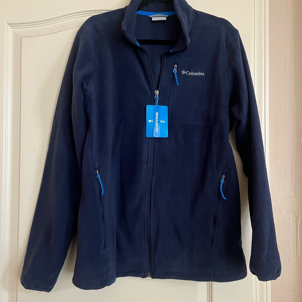 Columbia Navy Fleece Jacket